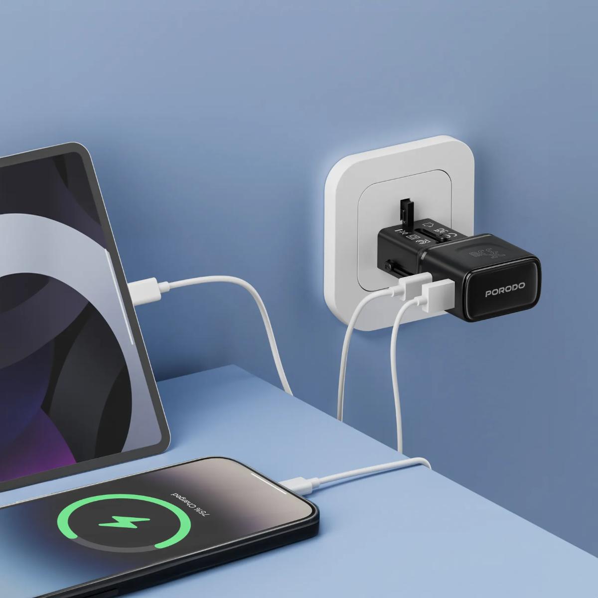 Porodo Universal Travel Pocket Charger