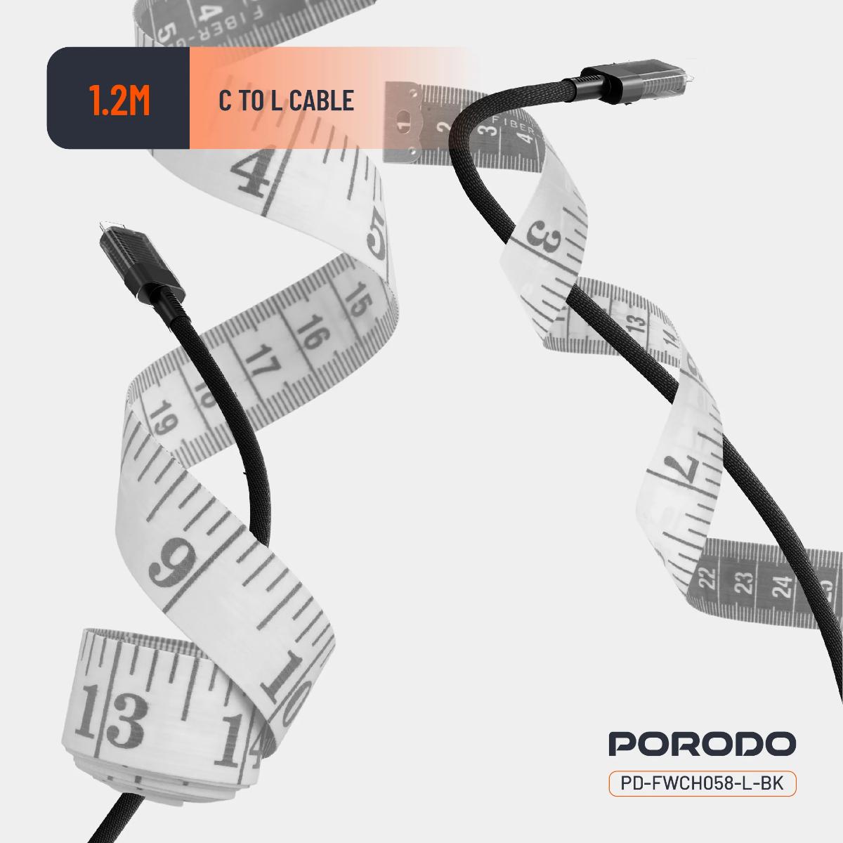 Porodo Dual-Port | Digital Display Quick Charger