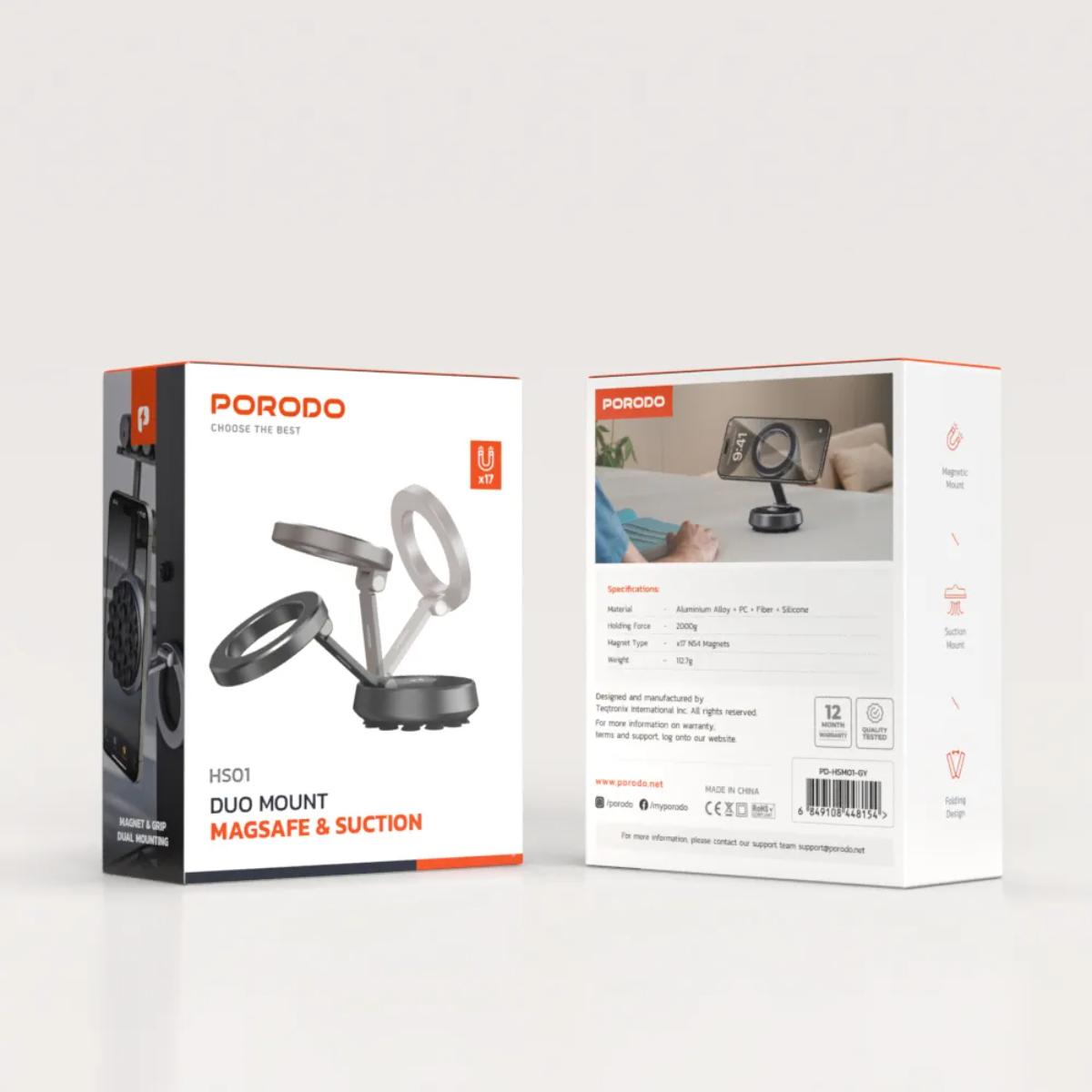 Porodo HS01 DUO Mount Magsafe
