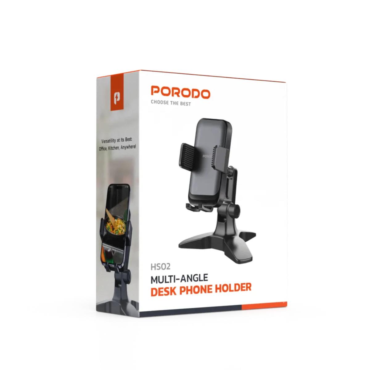 Porodo Multi-Angle Desk Phone Holder