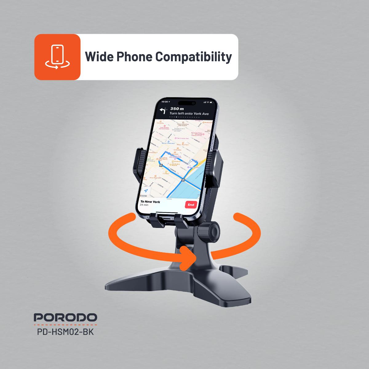 Porodo Multi-Angle Desk Phone Holder
