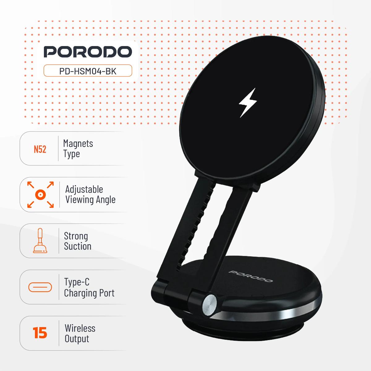 Porodo Vacseal Magsafe Charging Mount