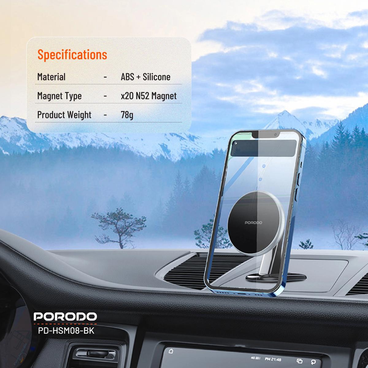 Porodo Magsafe Magnetic Aluminum Mount