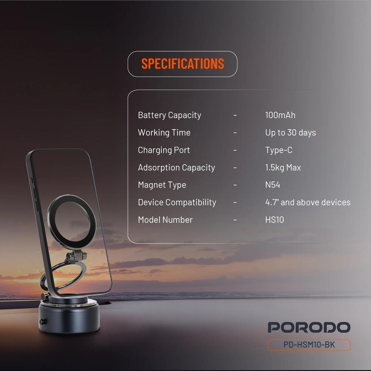 Porodo Vacuseal Magsafe Magnetic Mount