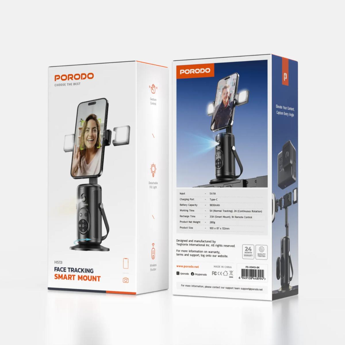 Porodo Face Tracking Smart Mount