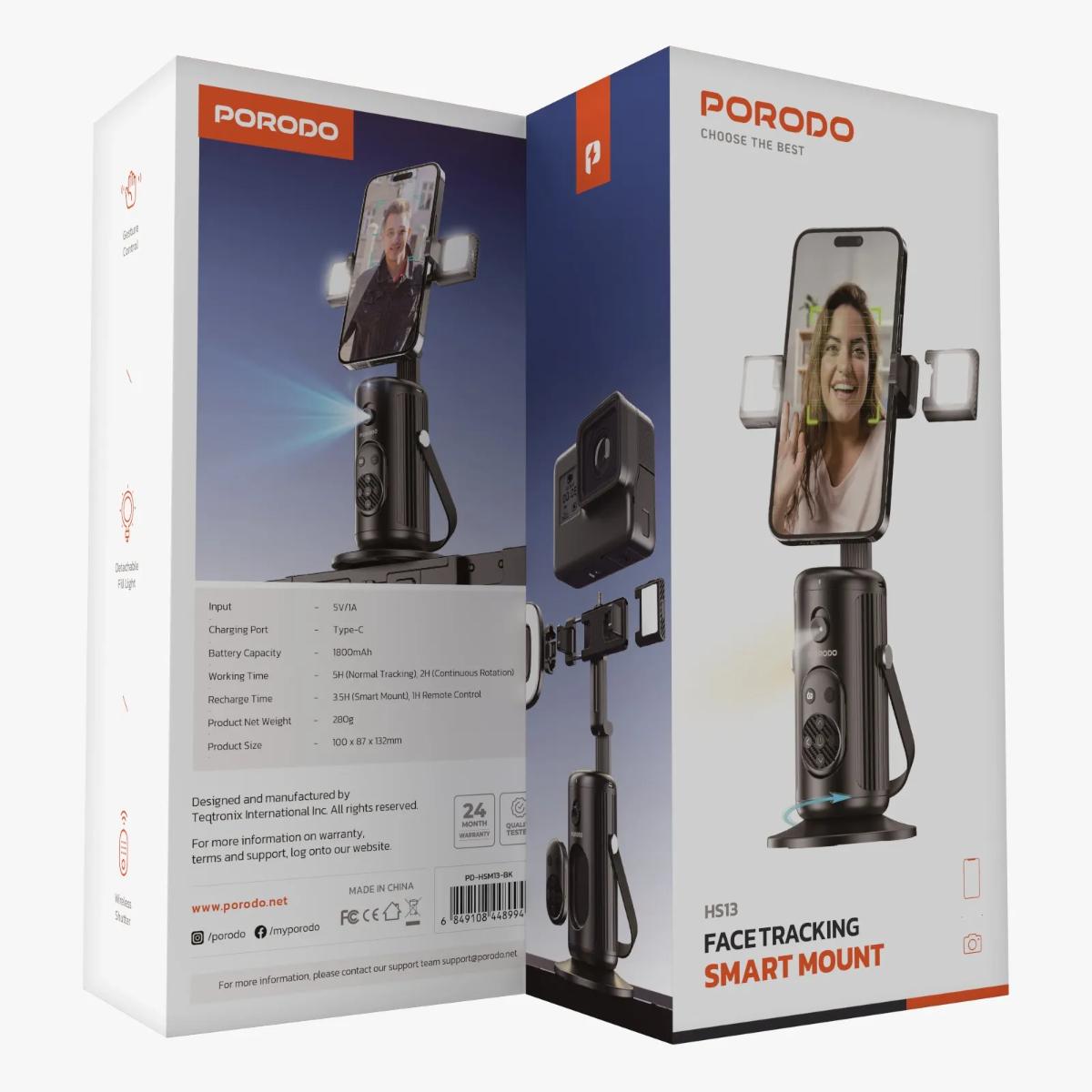 Porodo Face Tracking Smart Mount
