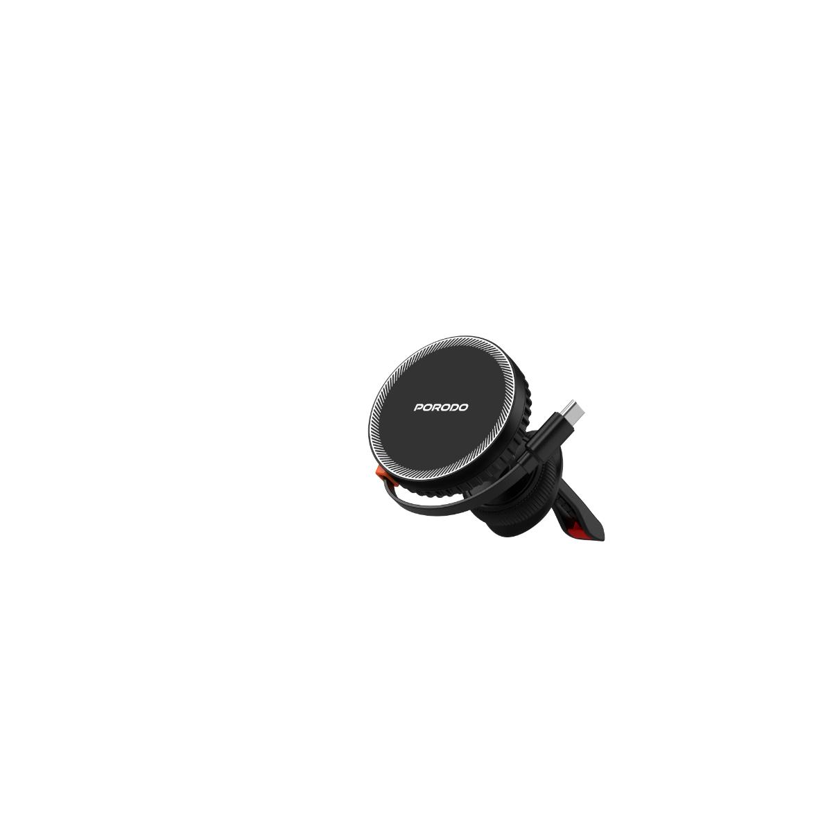 Porodo HS14 Magsafe Charger Retractable Type-C