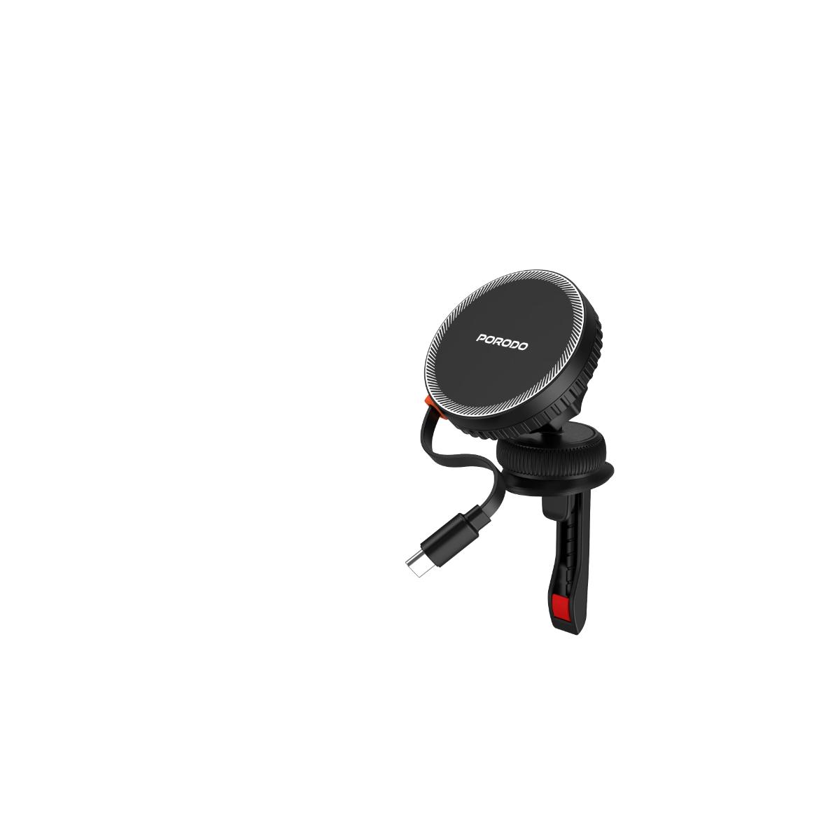 Porodo HS14 Magsafe Charger Retractable Type-C