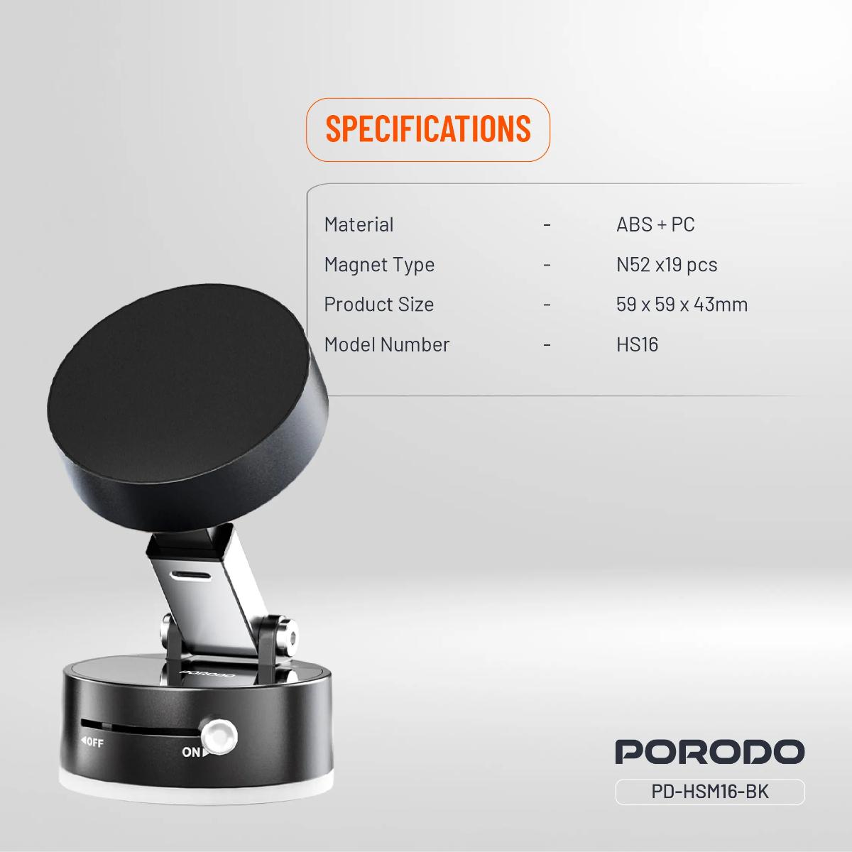 Porodo Multi-Surface Magsafe Mount