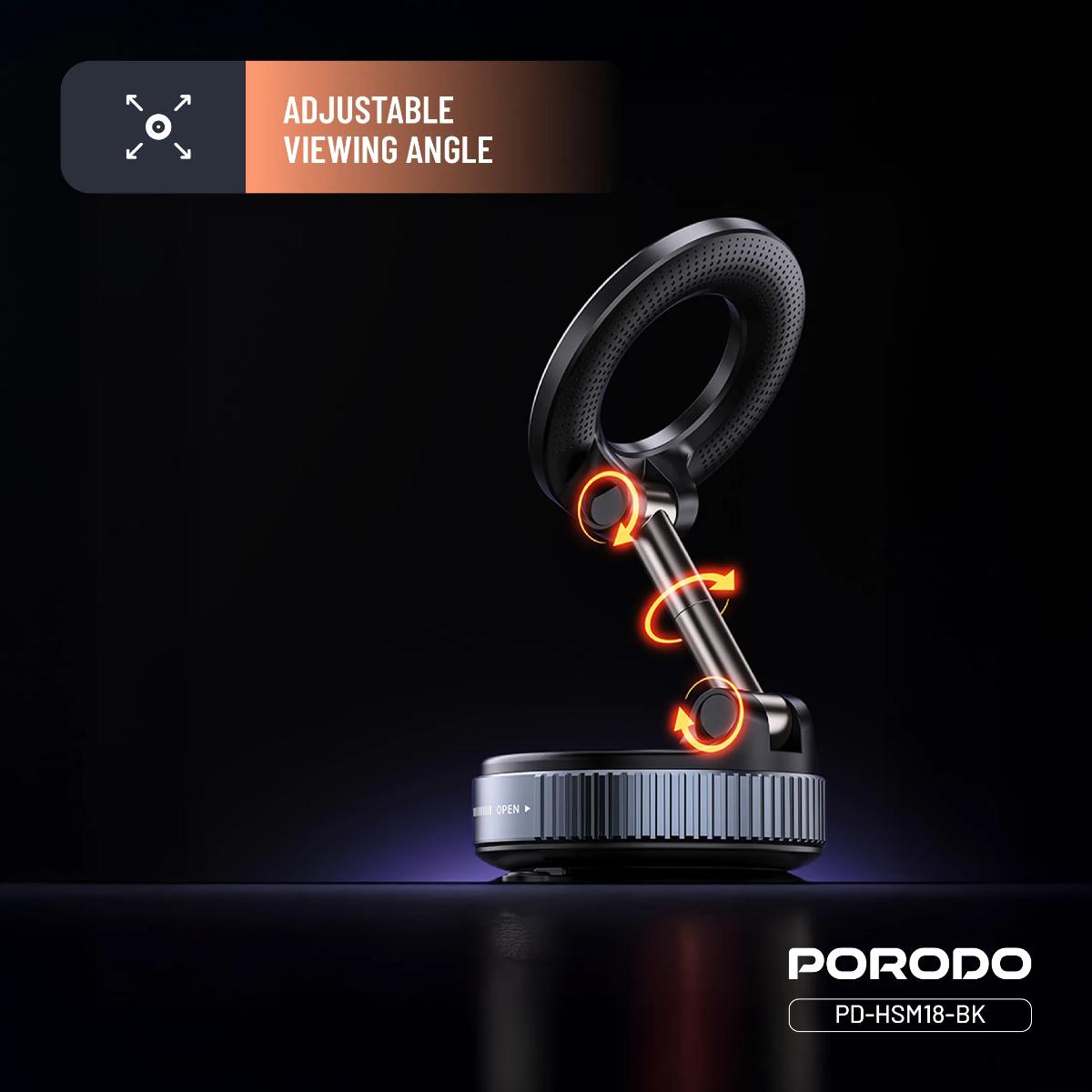 Porodo Vacuseal Rotate-Lock Magsafe Mount