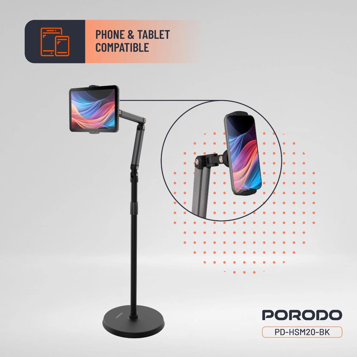 Porodo Phone & Tablet Floor Stand