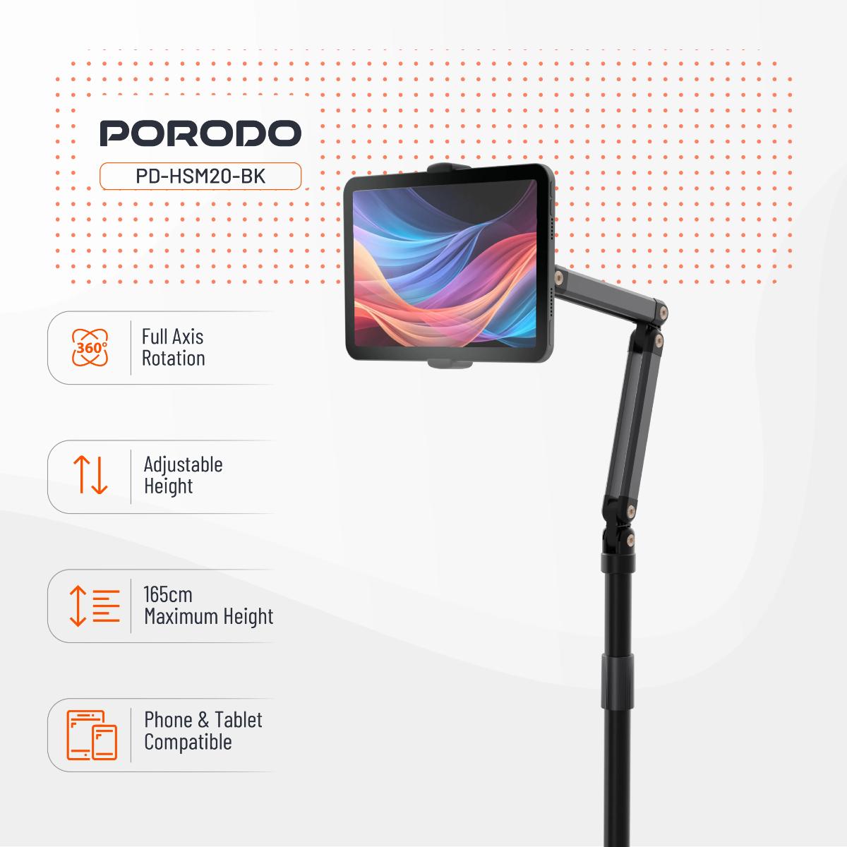 Porodo Phone & Tablet Floor Stand