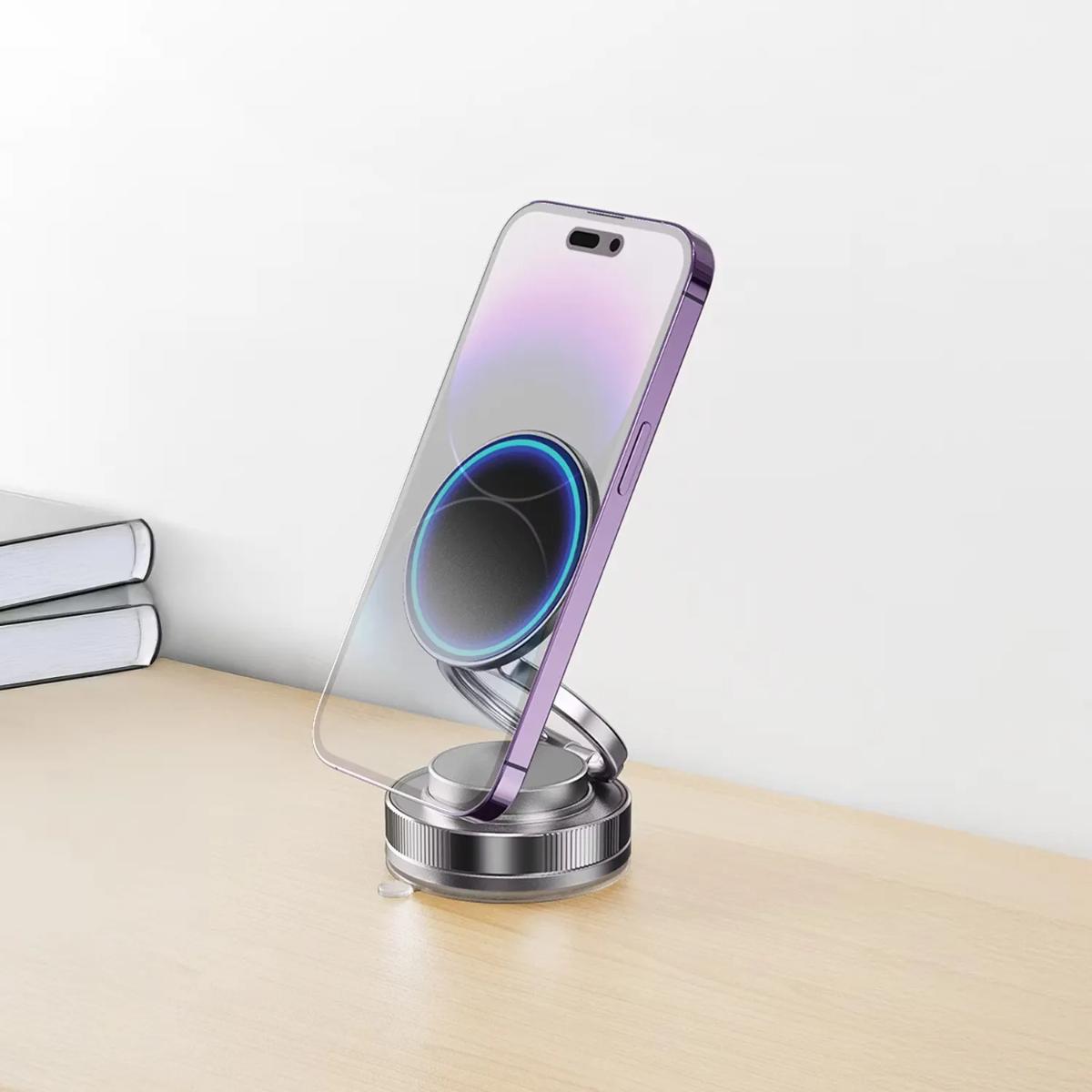 Porodo Vacuseal Vacuum Suction Folding Magnetic Mount