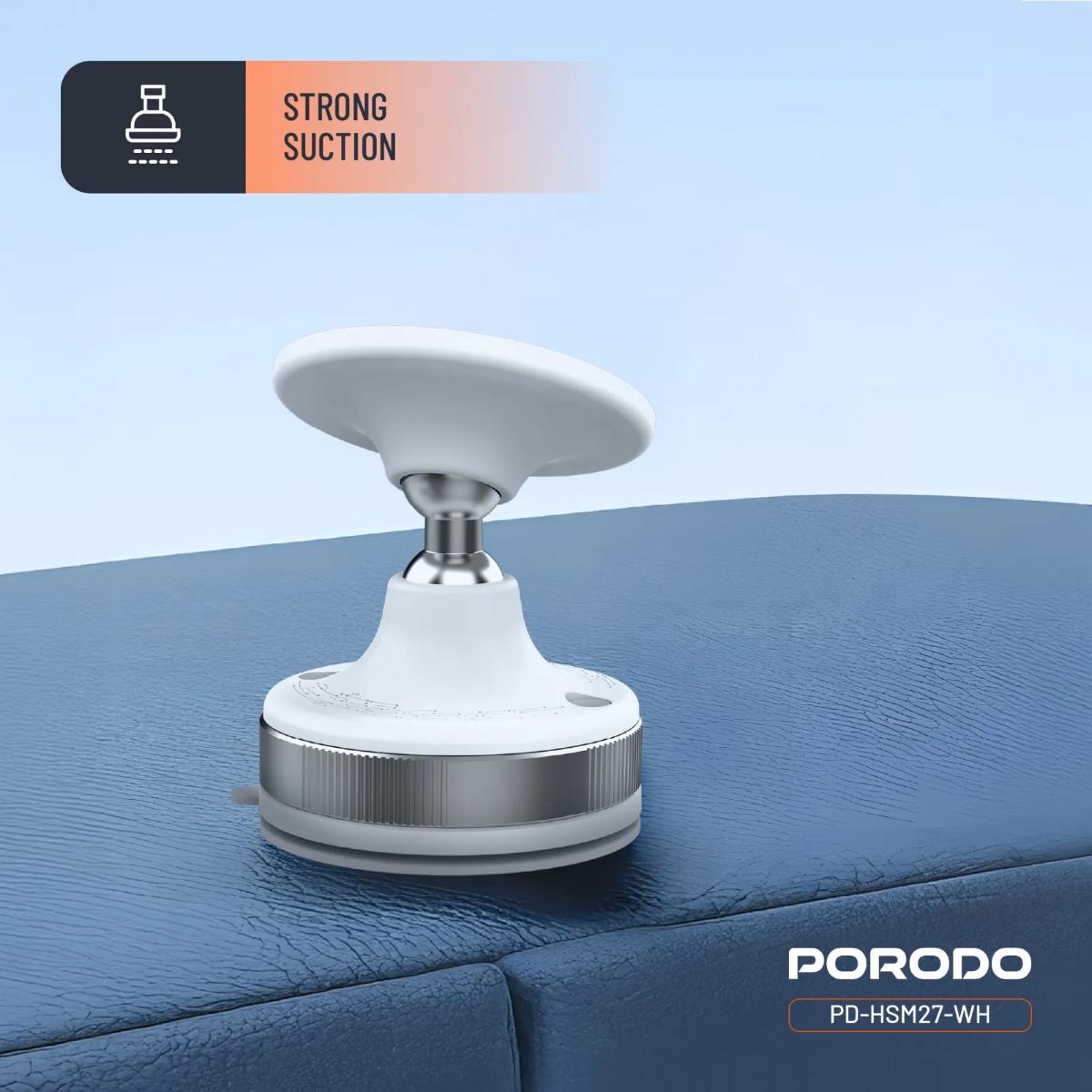 Porodo Vacuseal Smart Suction Magnetic Phone Mount