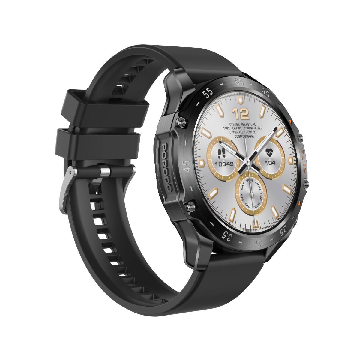 Porodo Hype Smartwatch With Earbuds