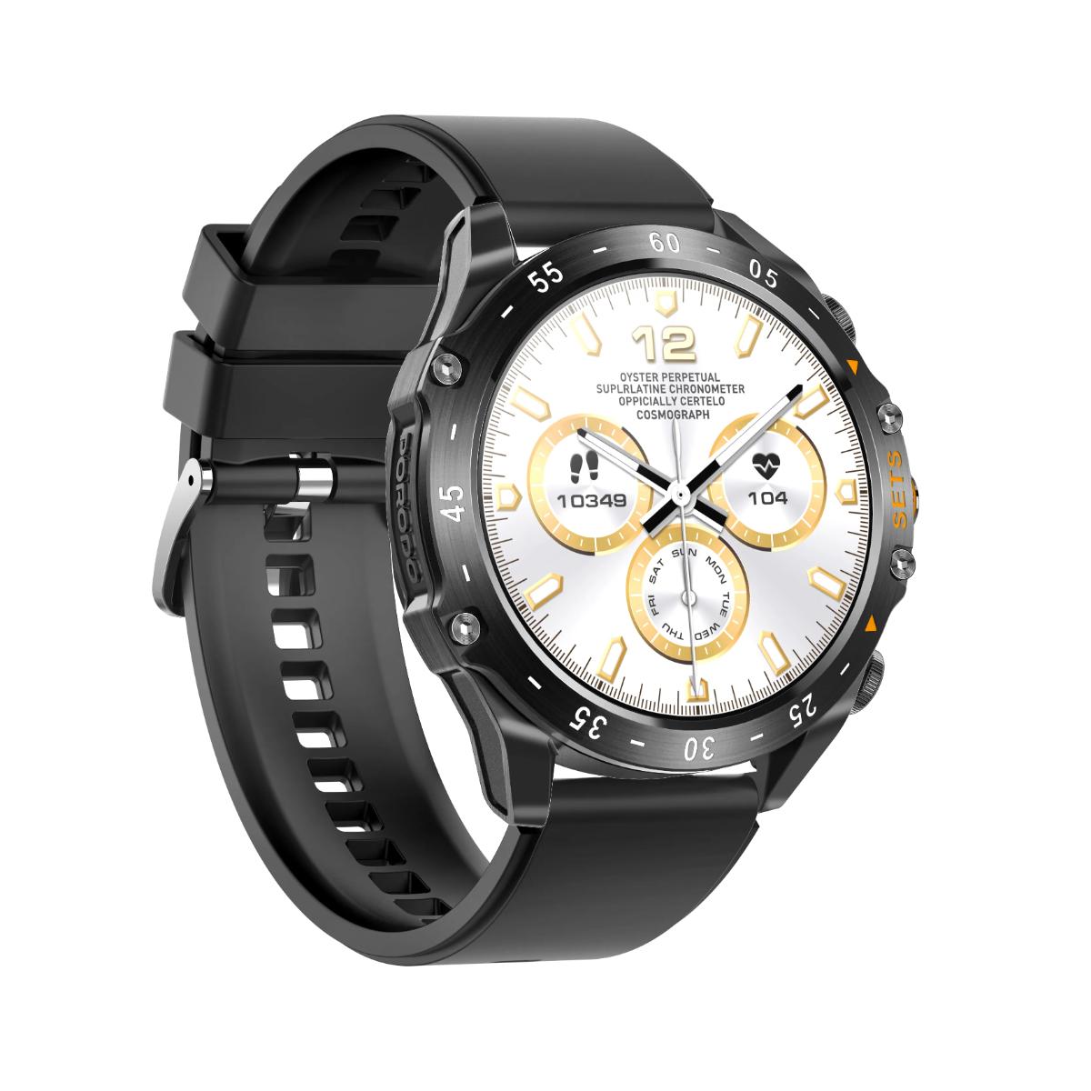 Porodo Hype Smartwatch With Earbuds