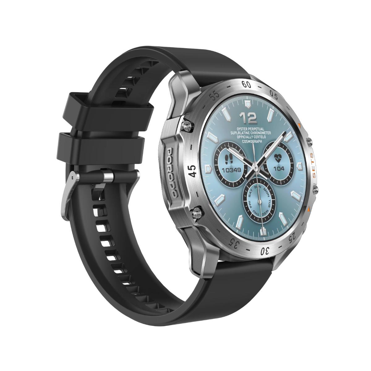 Porodo Hype Smartwatch With Earbuds