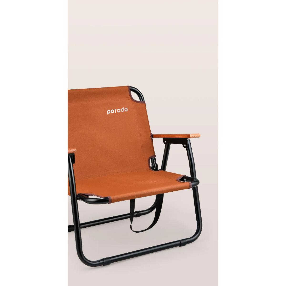 Porodo Lifestyle Outdoor Folding Cushioned Chair