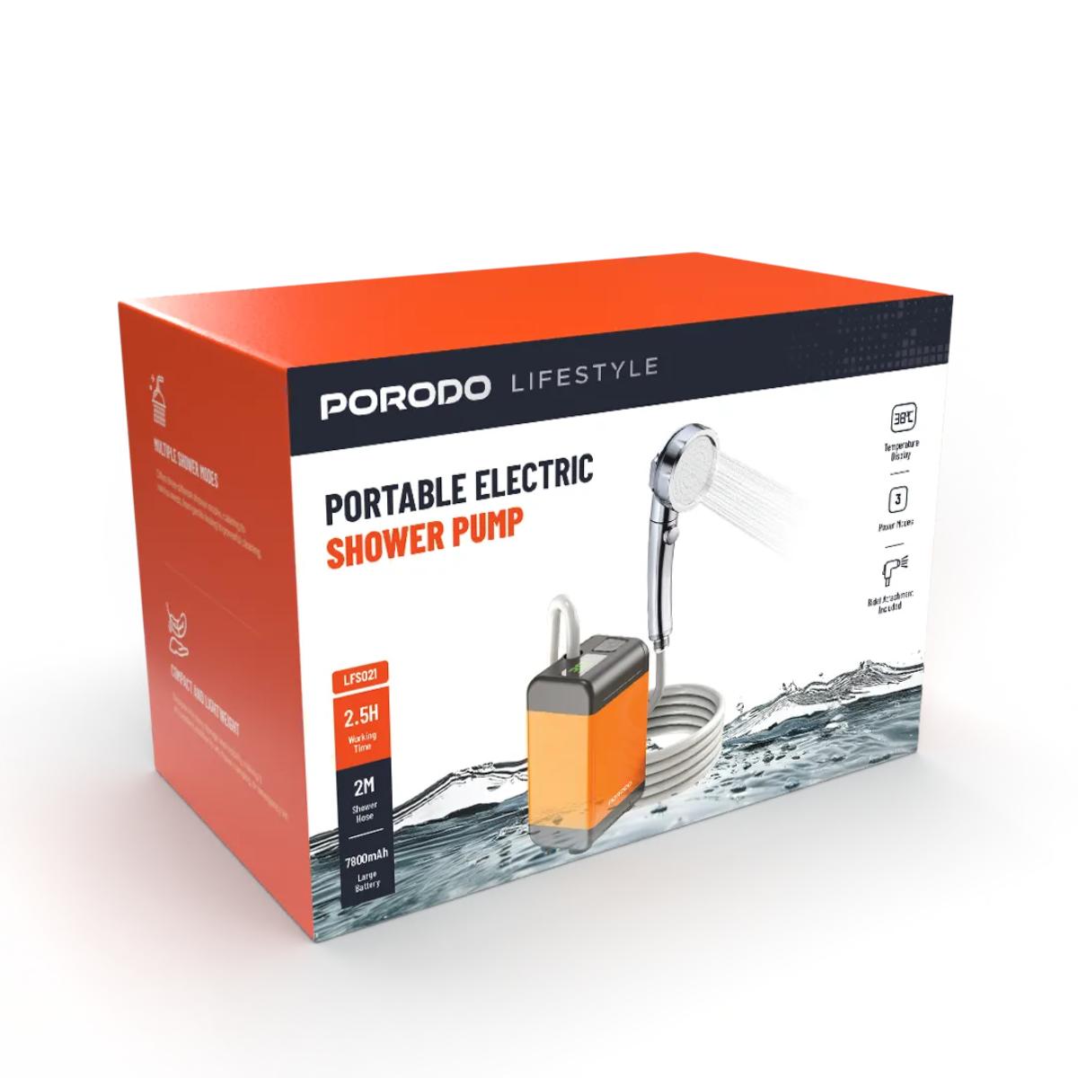 Porodo  Portable Electric Shower Pump