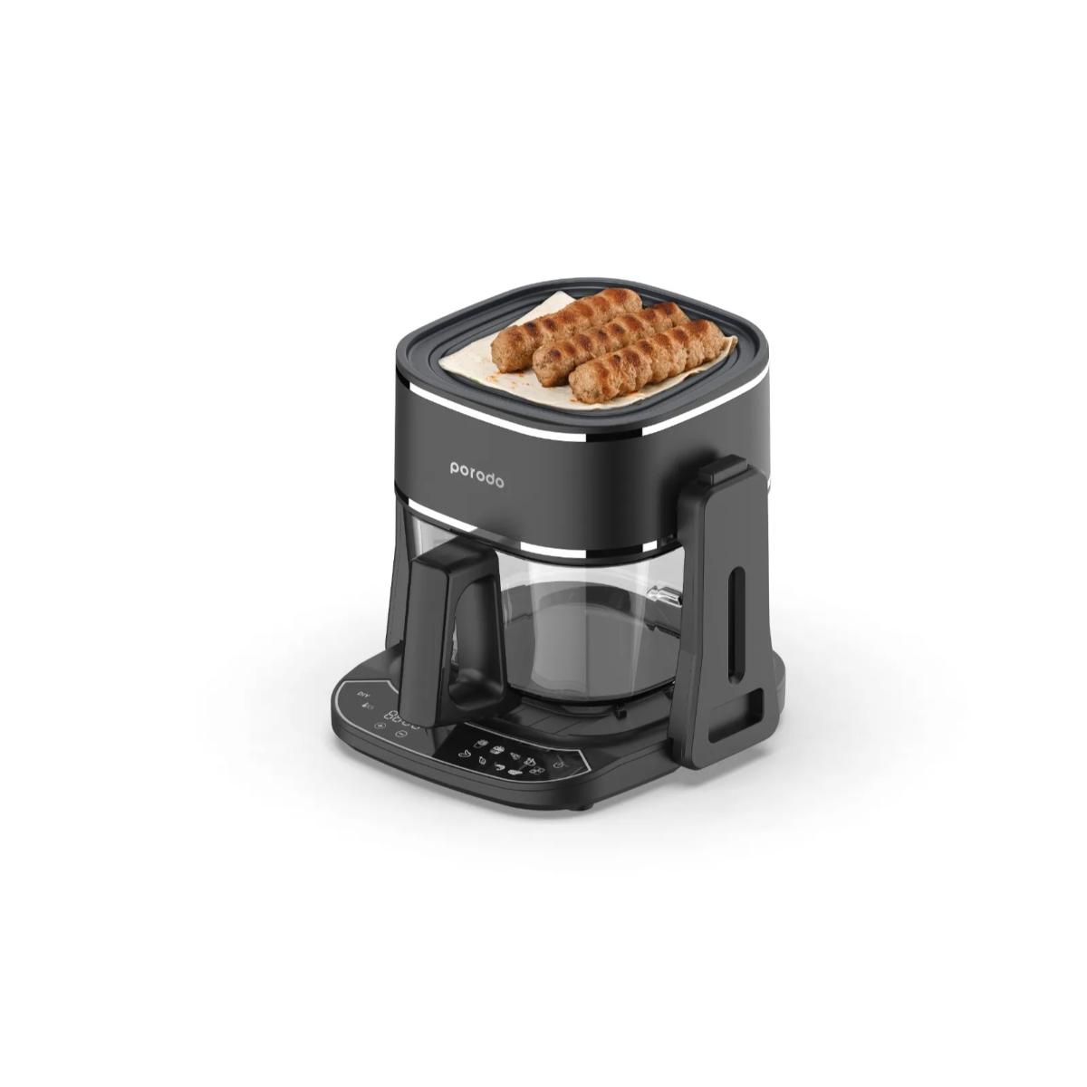 Porodo Lifestyle Dual Design Air Fryer & Grill