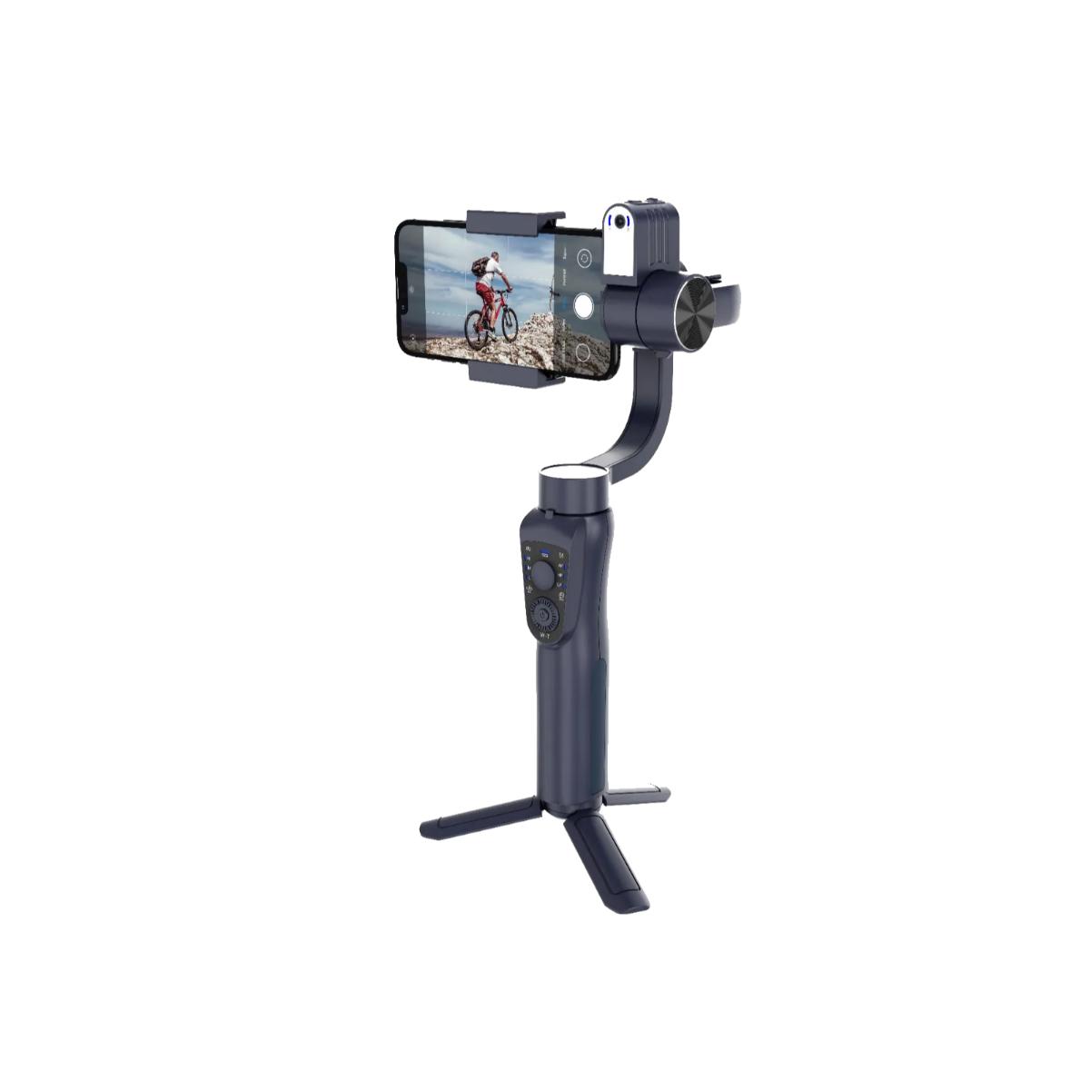 Porodo 3-Axis | Ai Tracker & Light Gimbal stabilizer