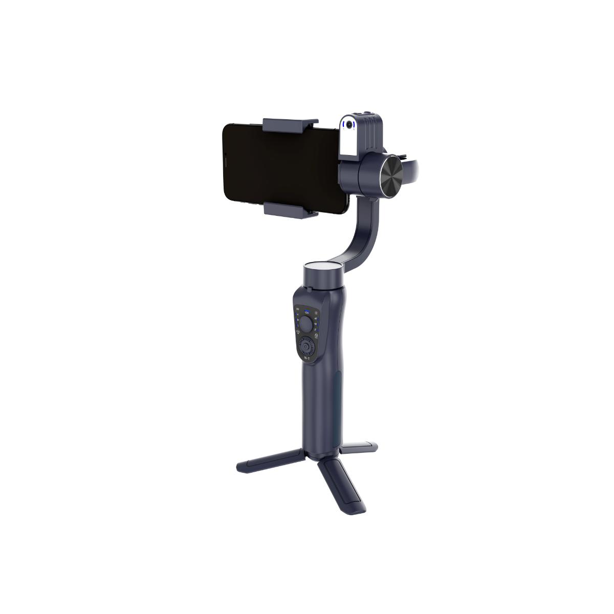 Porodo 3-Axis | Ai Tracker & Light Gimbal stabilizer
