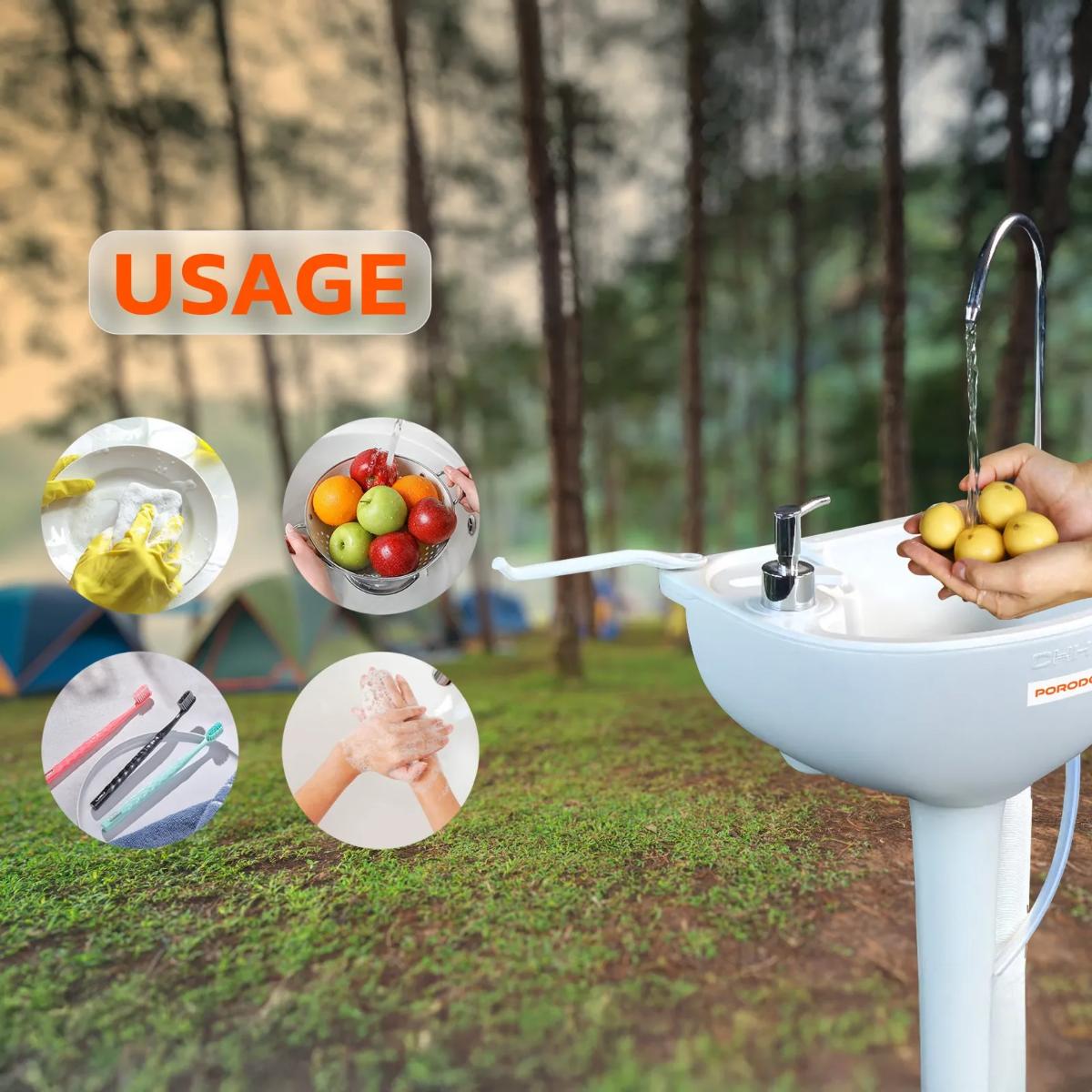 Porodo  Portable Handwash Station