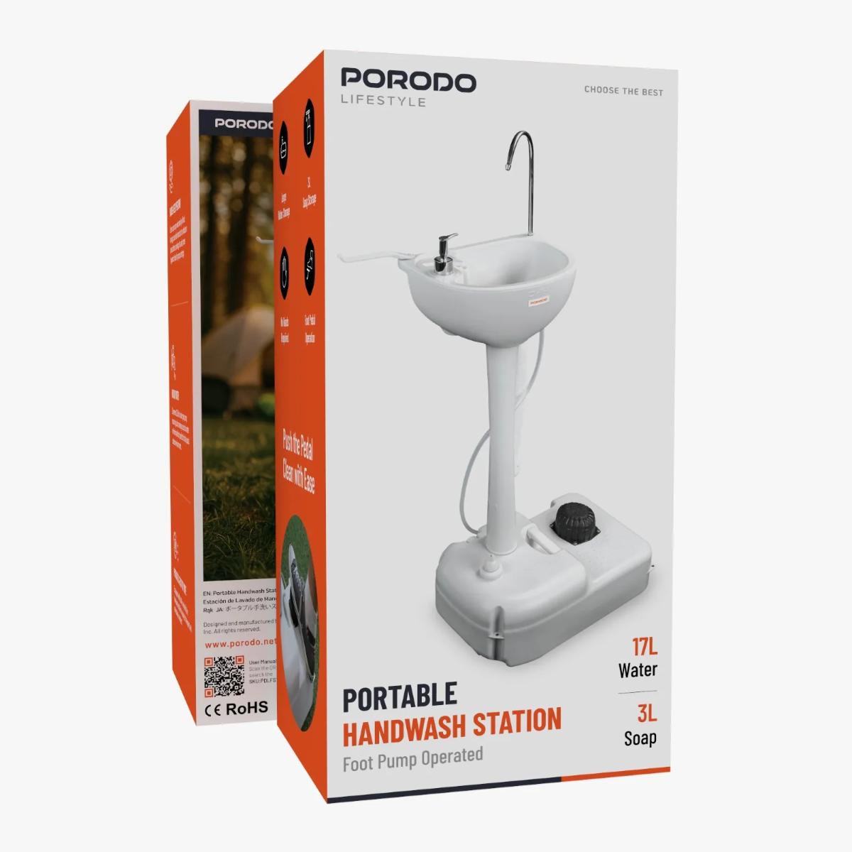 Porodo  Portable Handwash Station