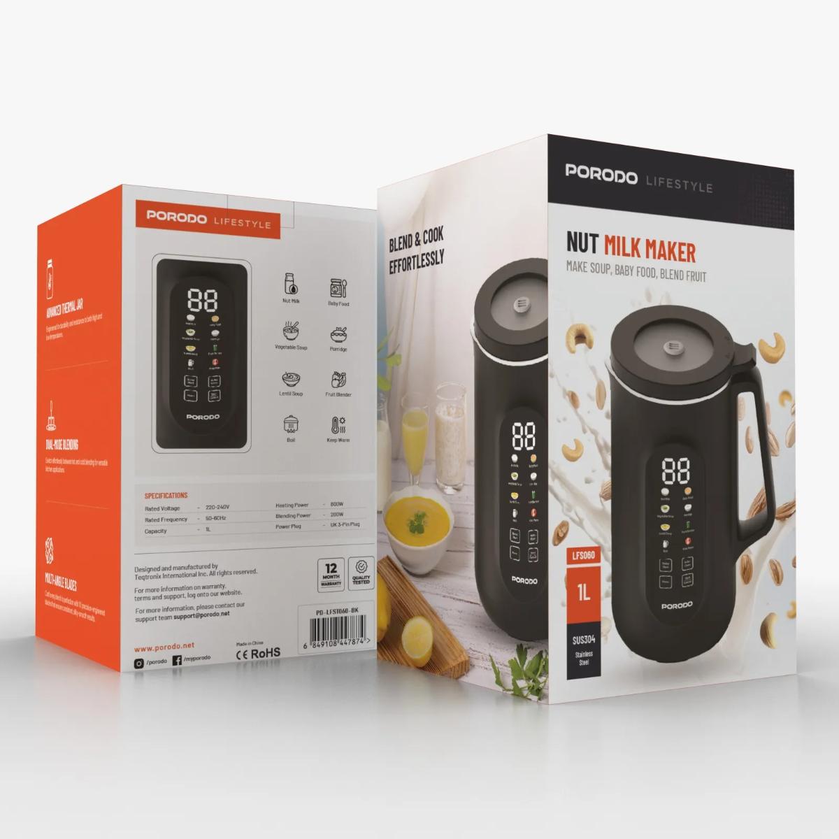 Porodo Lifestyle NUT Milk Maker