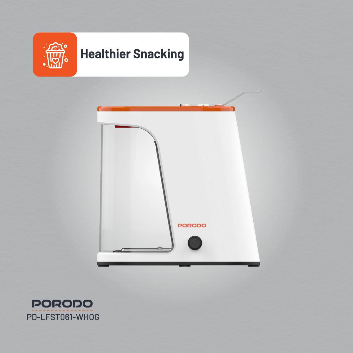 Porodo Lifestyle Air-Popped Popcorn Maker