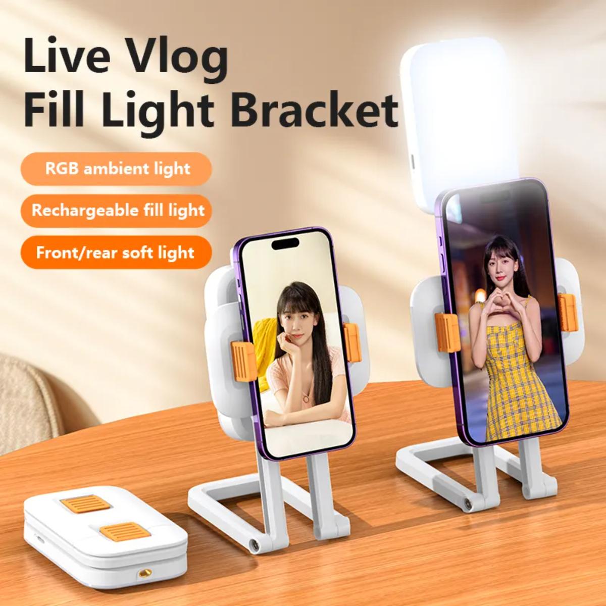 Porodo Lifestyle Phone Stand Fill Light