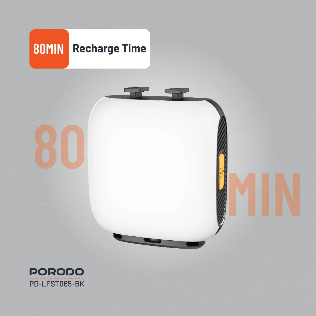 Porodo Lifestyle Clip-On Fill Light