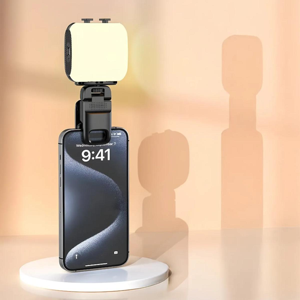 Porodo Lifestyle Clip-On Fill Light