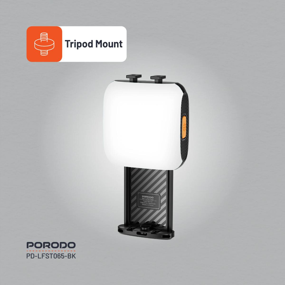 Porodo Lifestyle Clip-On Fill Light