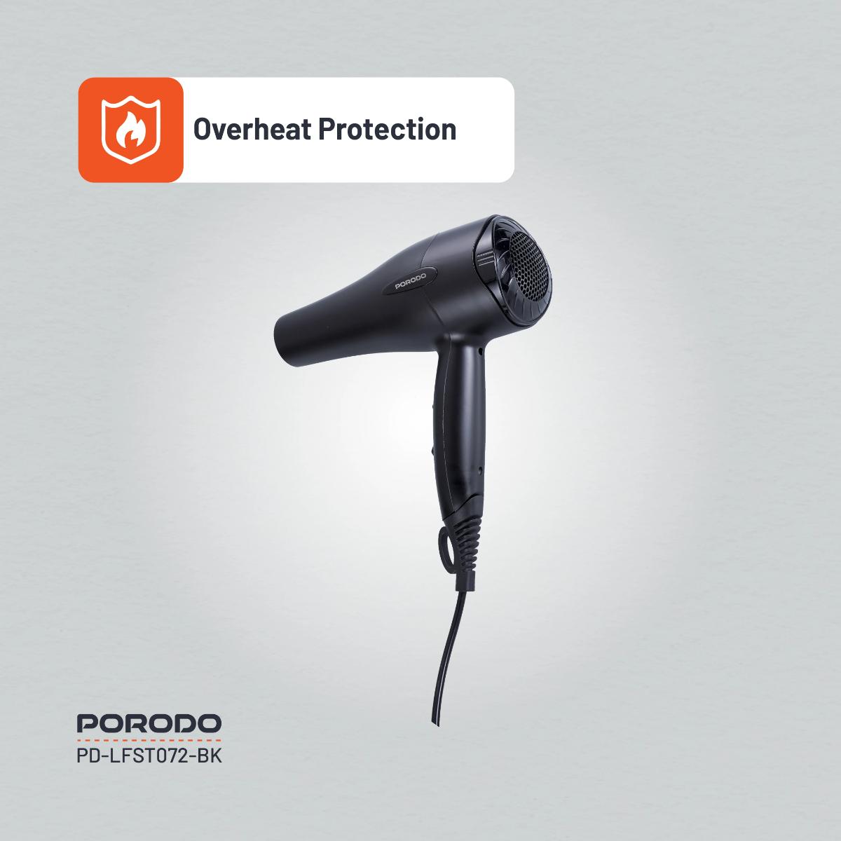 Porodo Lifestyle 1200W Hair Dryer