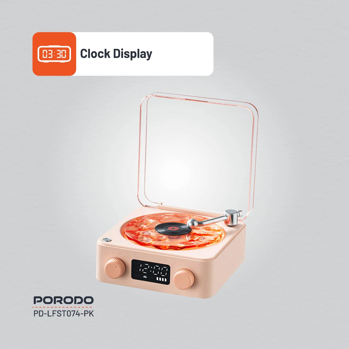 Porodo Lifestyle White Noise Portable Speaker
