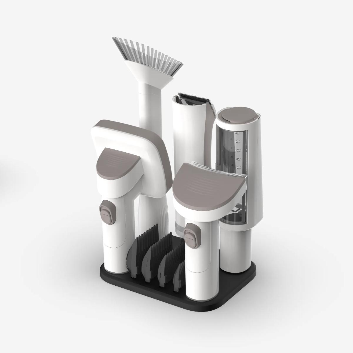Porodo  Pet Grooming Kit Trimmer & Vacuum