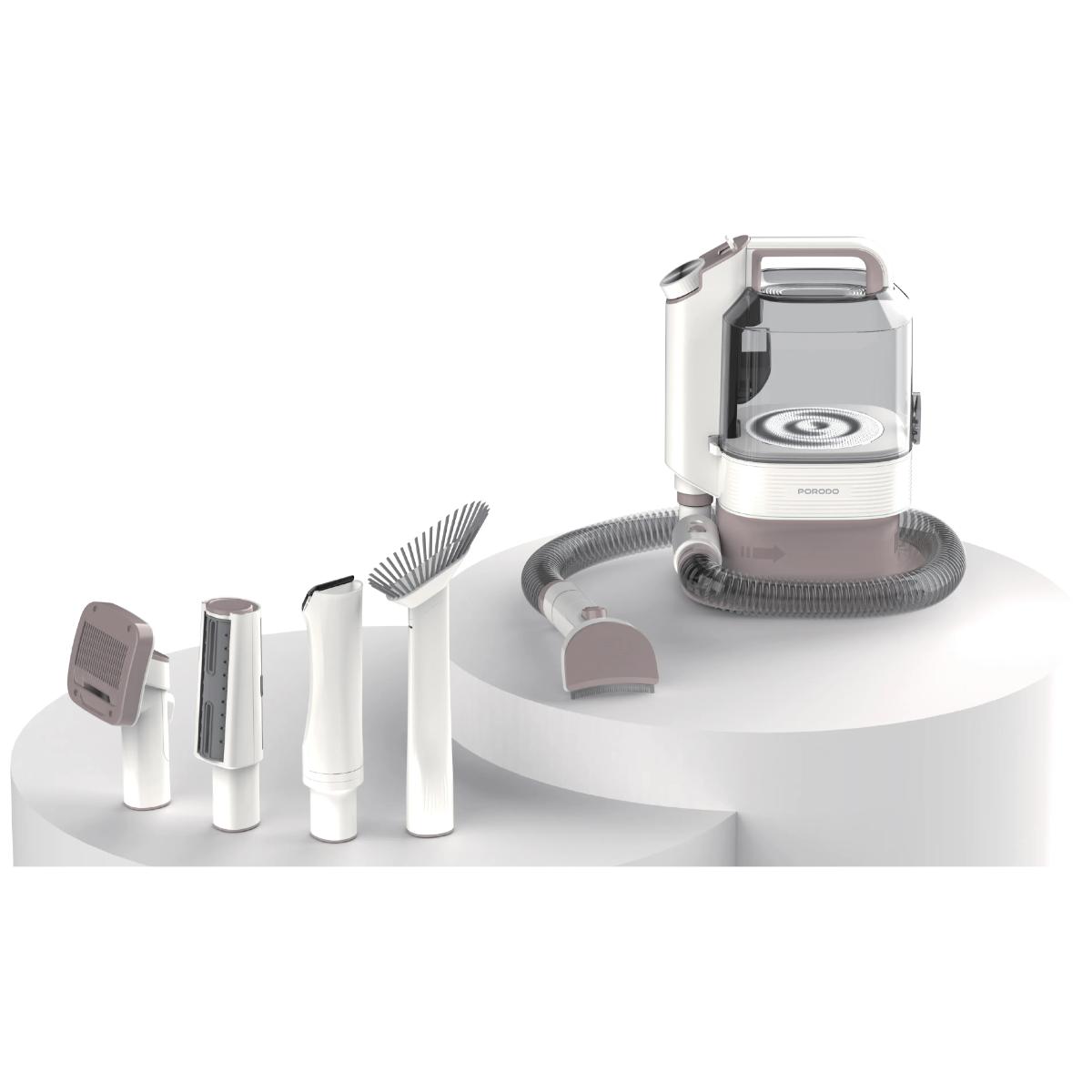 Porodo  Pet Grooming Kit Trimmer & Vacuum