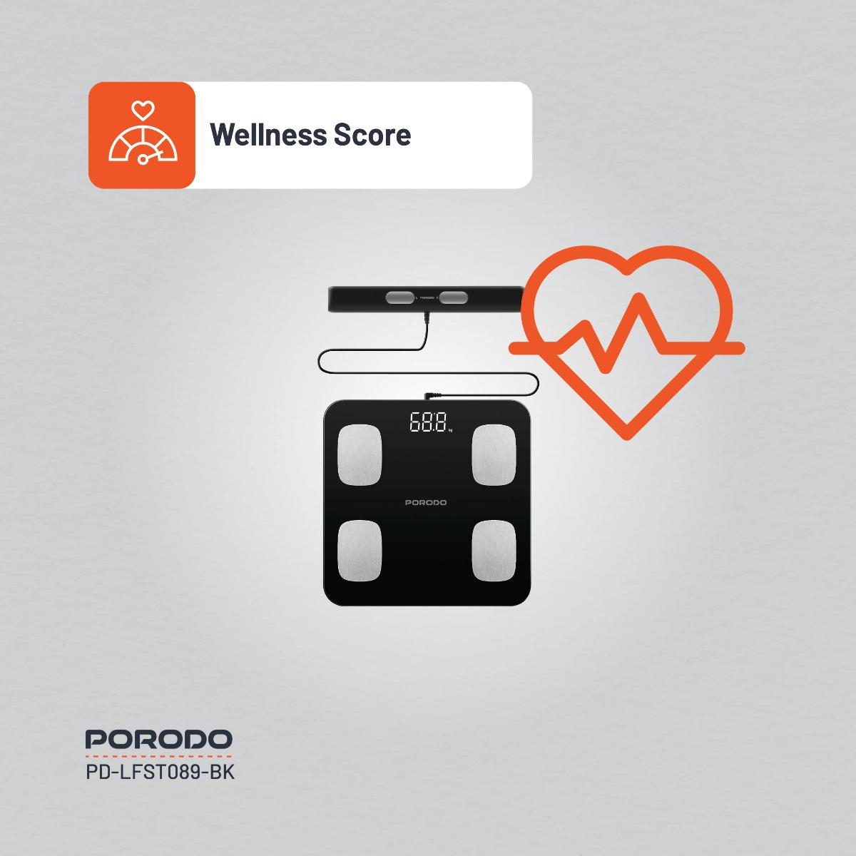 Porodo  Precise Analysis Smart Scale