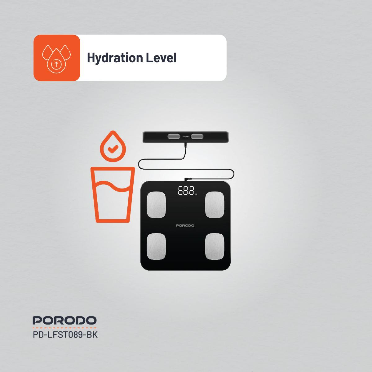 Porodo  Precise Analysis Smart Scale