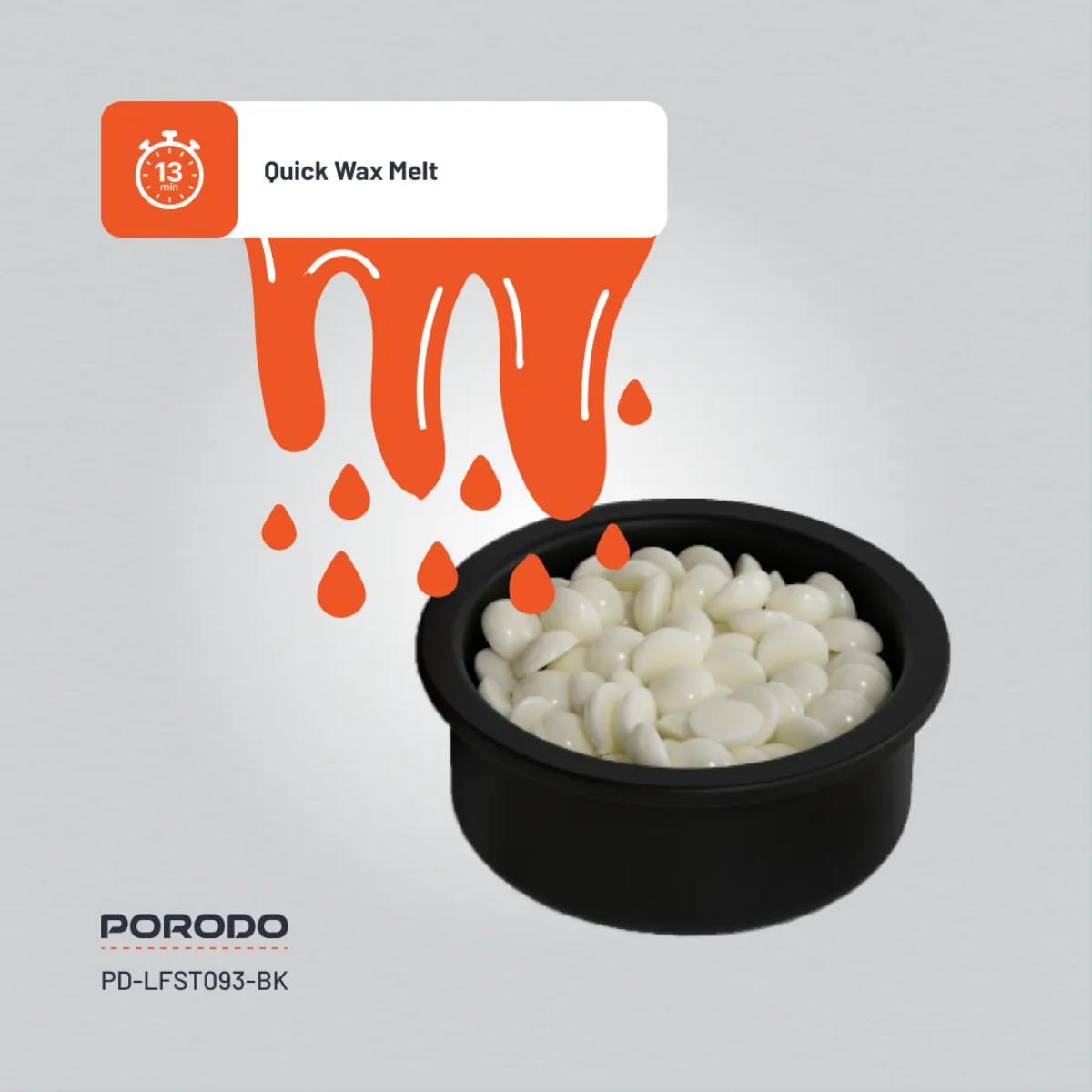 Porodo Lifestyle  Wax Warming Hair Removal Kit