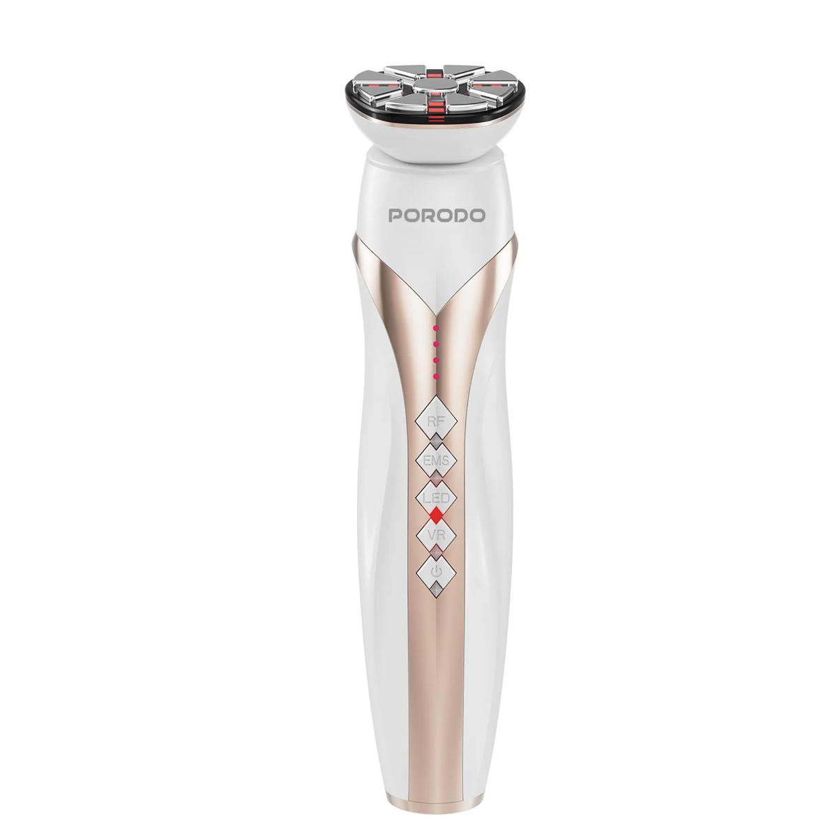 Porodo Lifestyle 4-in-1 RF & EMS Facial Rejuvenation Device