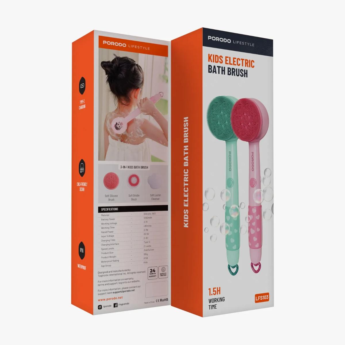 Porodo Lifestyle Kids Electric Bath Brush