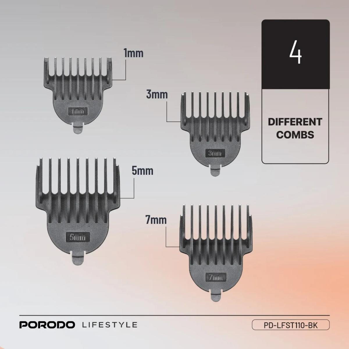 Porodo T-Blade Hair Trimmer 600mAh