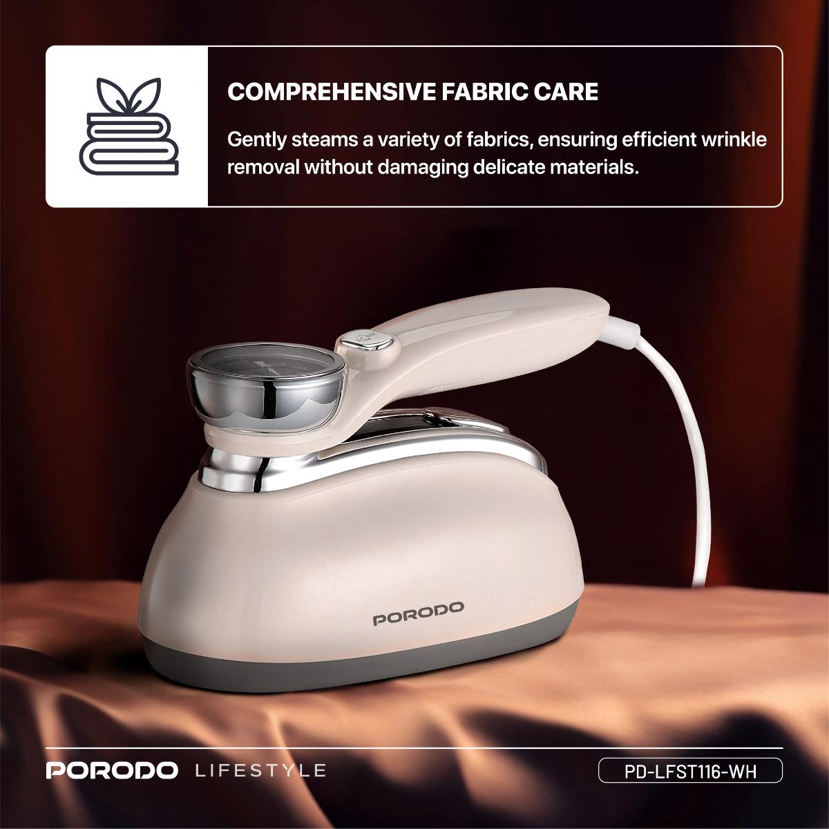 Porodo  Retro Thermometer Steam & Heat Iron