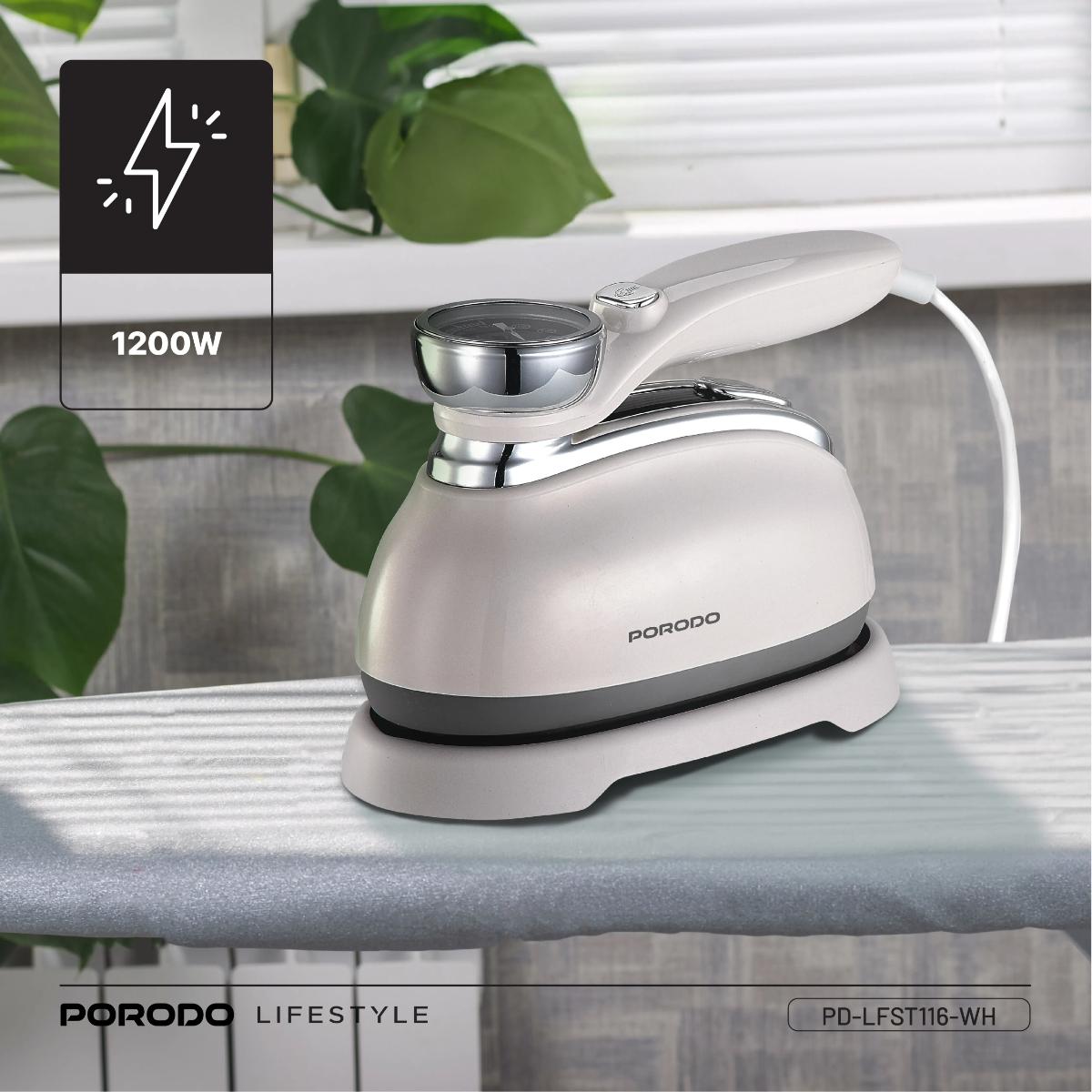 Porodo  Retro Thermometer Steam & Heat Iron
