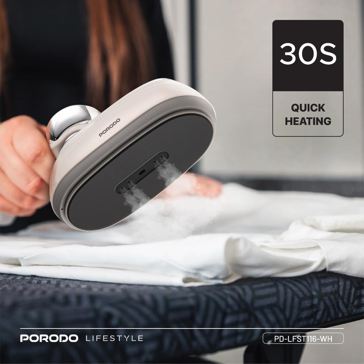 Porodo  Retro Thermometer Steam & Heat Iron