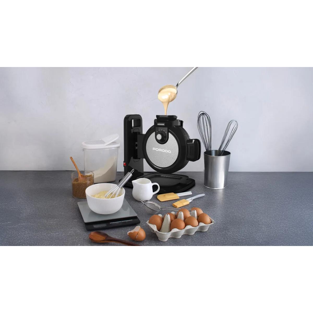 Porodo Lifestyle Vertical Waffle Maker