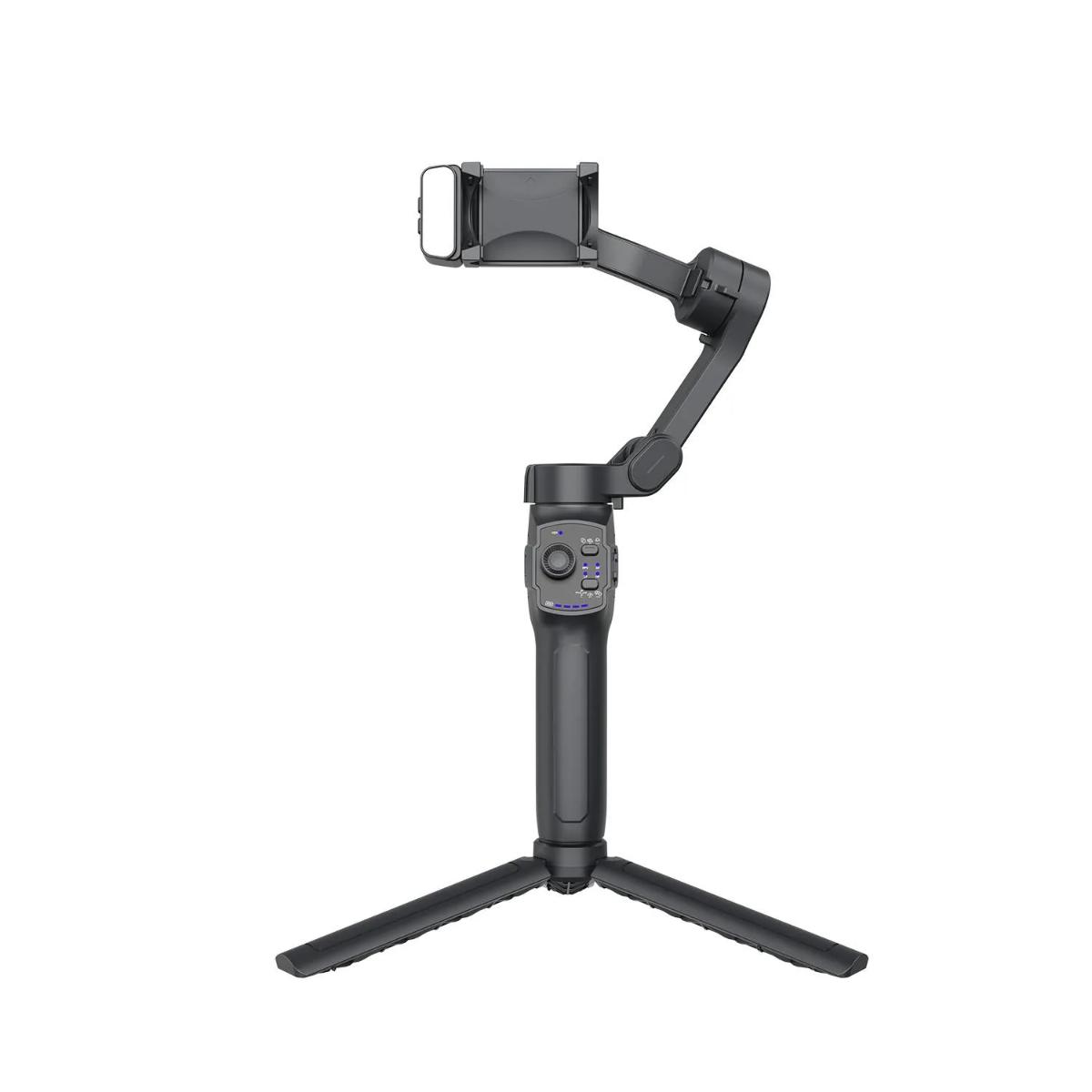 Porodo 3-Axis Gimbal Stabilizer Magnetic Fill Light