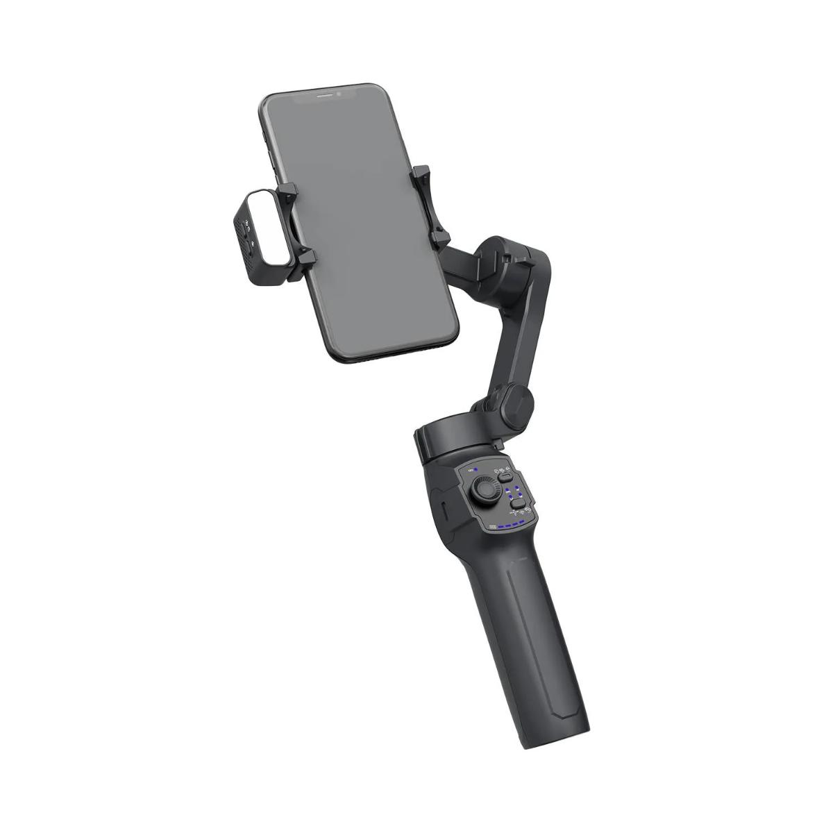 Porodo 3-Axis Gimbal Stabilizer Magnetic Fill Light